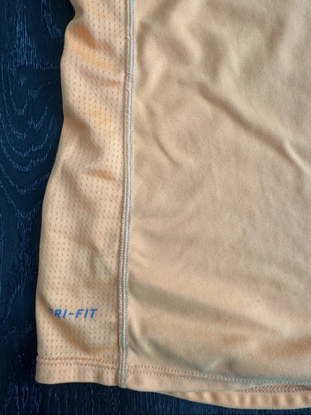Nike Women's Orange Short Sleeve Dri-FIT Neon Orange Top Size Medium